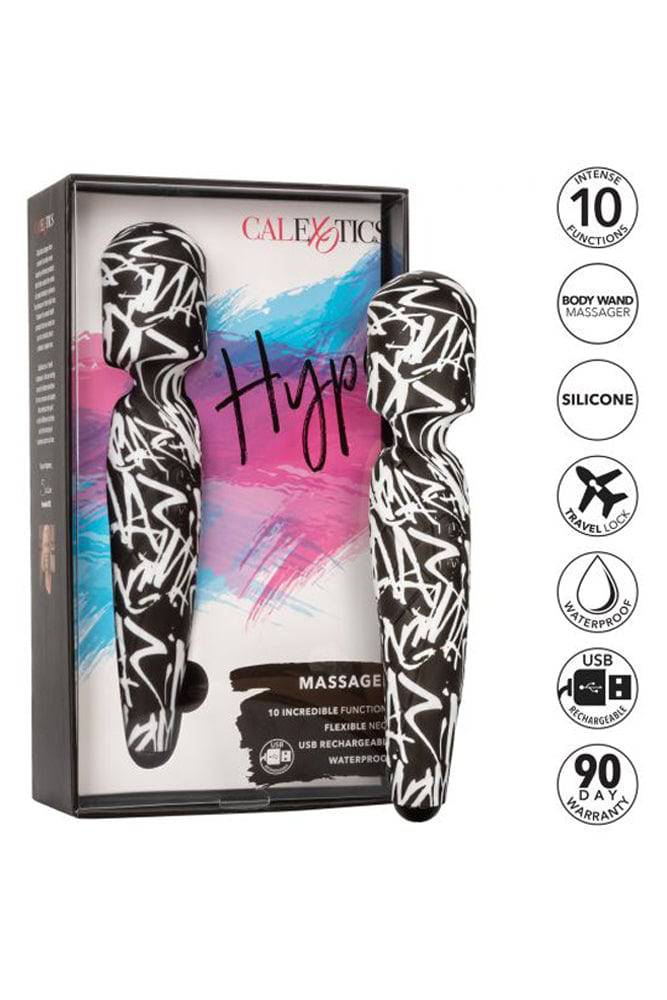 Cal Exotics - Hype - Massager Wand - Black - Stag Shop
