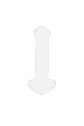 Shots Toys - Chrystalino - Massage Glass Wand - White - Stag Shop