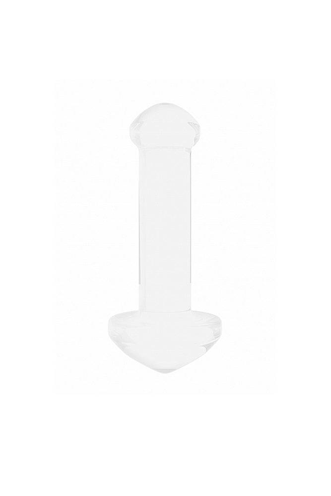 Shots Toys - Chrystalino - Massage Glass Wand - White - Stag Shop
