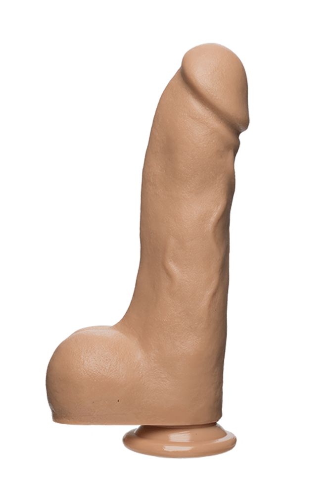 Doc Johnson - The D - Master D 10.5-inch Dildo With Balls - Stag Shop