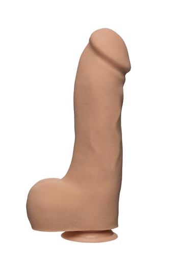 Doc Johnson - The D - Master D 12-inch Dual Density Dildo With Balls - Stag Shop