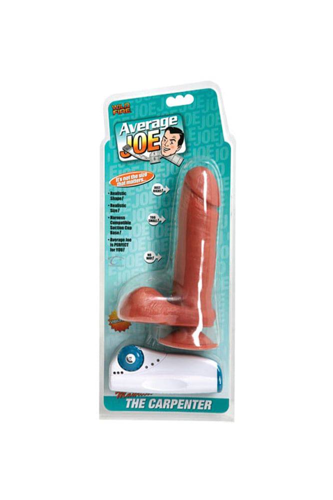 Topco - Average Joe - Mauricio The Carpenter Vibrating Dildo - Stag Shop