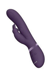 Shots Toys - VIVE - May Dual Pulse-Wave Rabbit Vibrator - Purple - Stag Shop
