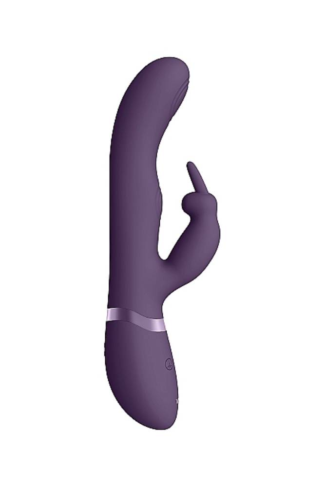 Shots Toys - VIVE - May Dual Pulse-Wave Rabbit Vibrator - Purple - Stag Shop