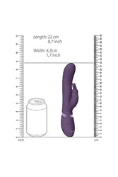 Shots Toys - VIVE - May Dual Pulse-Wave Rabbit Vibrator - Purple - Stag Shop