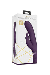 Shots Toys - VIVE - May Dual Pulse-Wave Rabbit Vibrator - Purple - Stag Shop
