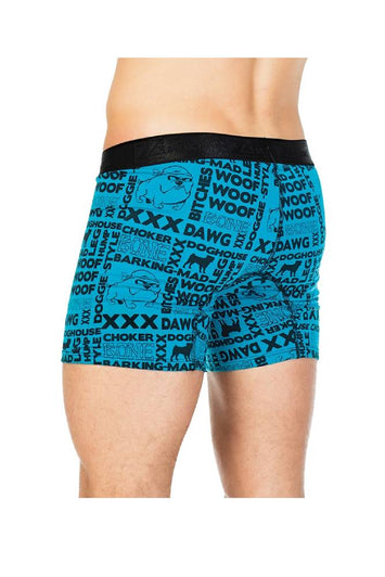 Coquette - Z5208 - Mad Dog Boxers - Blue - Stag Shop