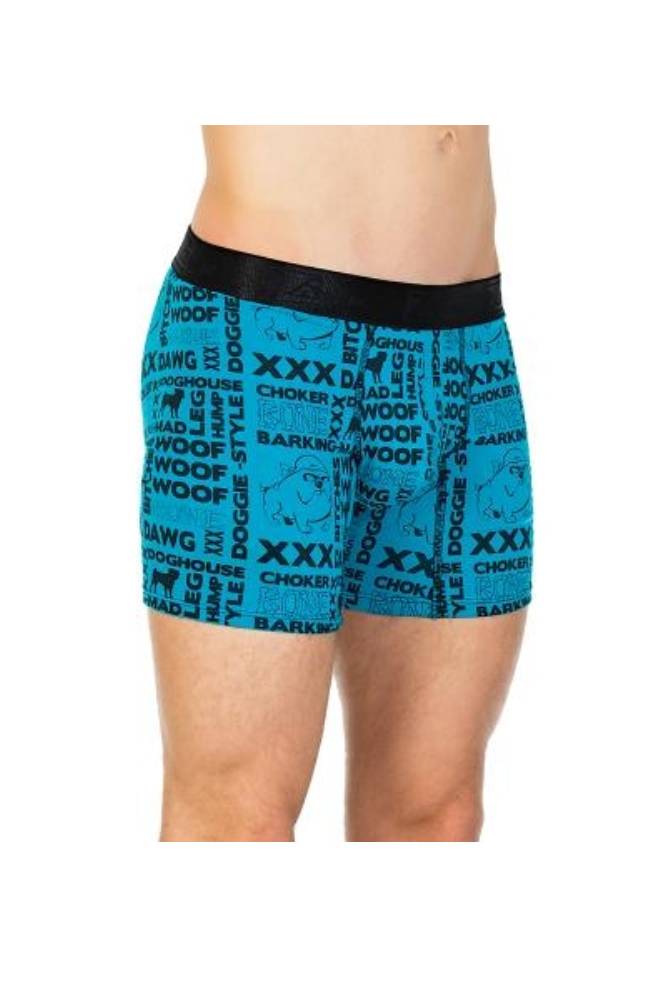 Coquette - Z5208 - Mad Dog Boxers - Blue - Stag Shop