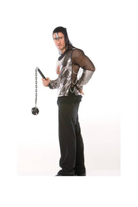 Thumbnail for Coquette - M6535 - Medieval Guy Costume - Silver - Stag Shop