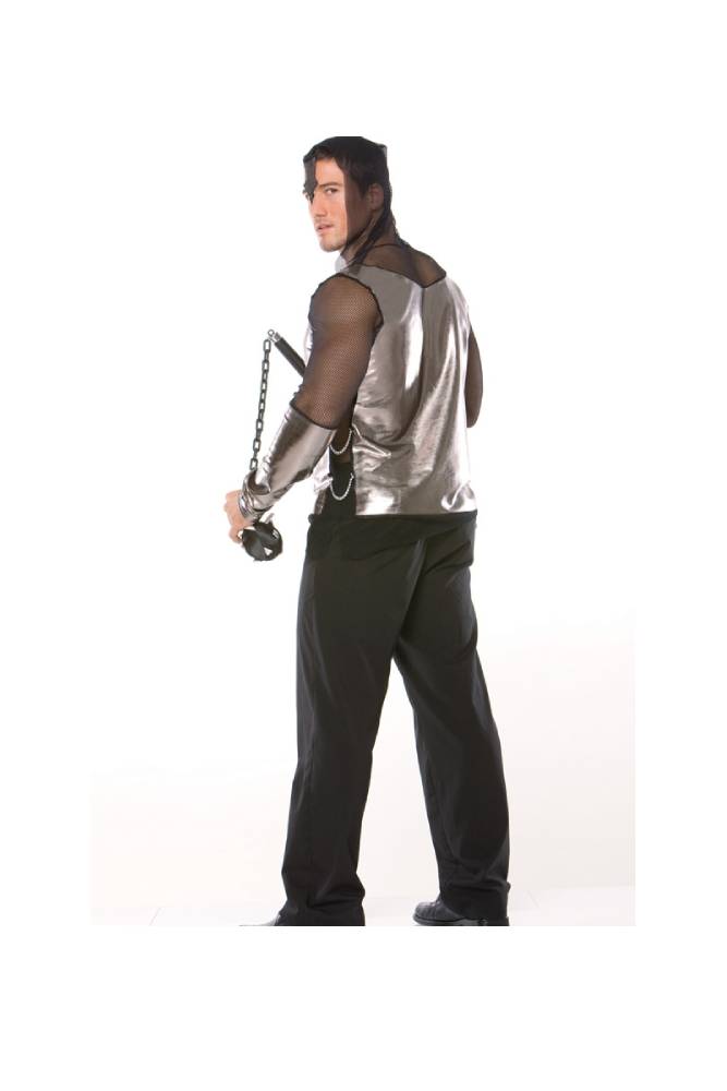 Coquette - M6535 - Medieval Guy Costume - Silver - Stag Shop