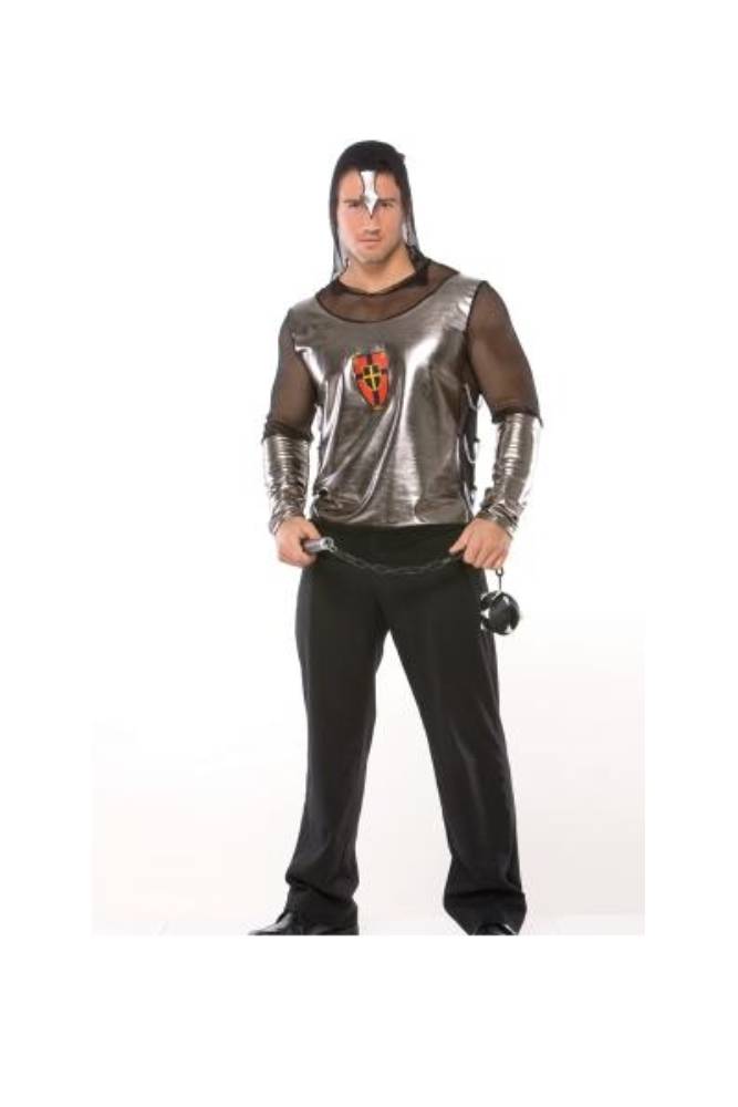Coquette - M6535 - Medieval Guy Costume - Silver - Stag Shop