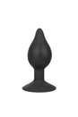 Cal Exotics - Medium Silicone Inflatable Plug - Black - Stag Shop