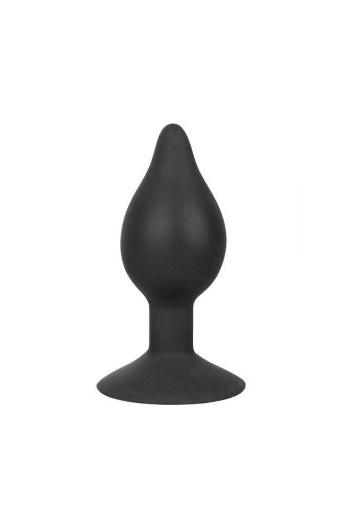 Cal Exotics - Medium Silicone Inflatable Plug - Black - Stag Shop