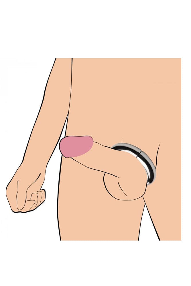 XR Brands - Master Series - Mega Magnetize Magnetic Cock Ring - Stag Shop