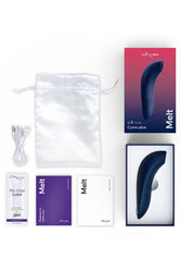 We-Vibe - Melt Pleasure Air Clitoral Stimulator - Midnight Blue - Stag Shop