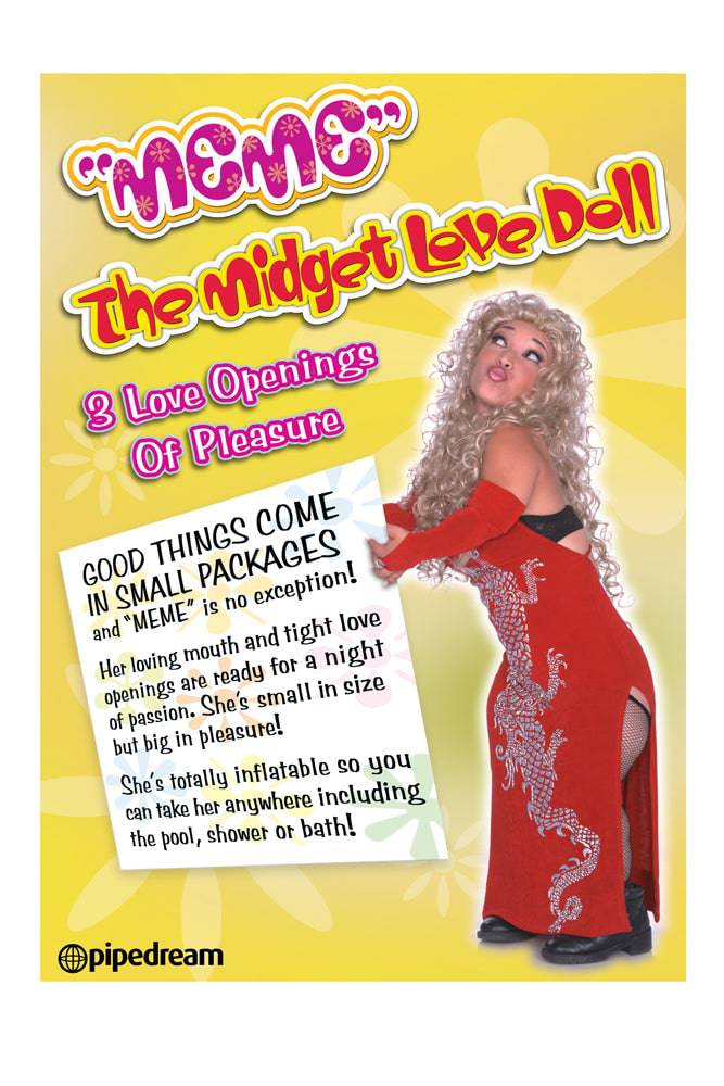 Pipedream - Meme The Midget Blow Up Doll - Stag Shop