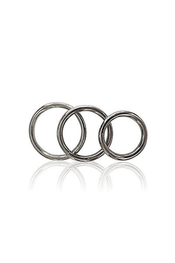 Sportsheets - Manbound - Metal Cock Rings - 3 pack - Stag Shop