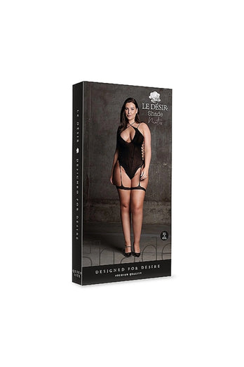 Shots Toys - Le Désir - SHA001 - Metis Teddy - Black - OS/XL - Stag Shop