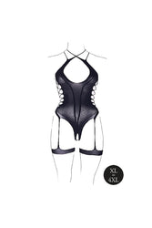 Shots Toys - Le Désir - SHA001 - Metis Teddy - Black - OS/XL - Stag Shop