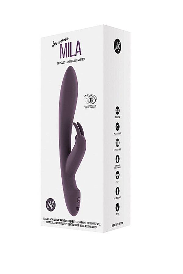Shot Toys -  Jil - Mila - Rechargeable Dual Vibrator - Purple - Stag Shop
