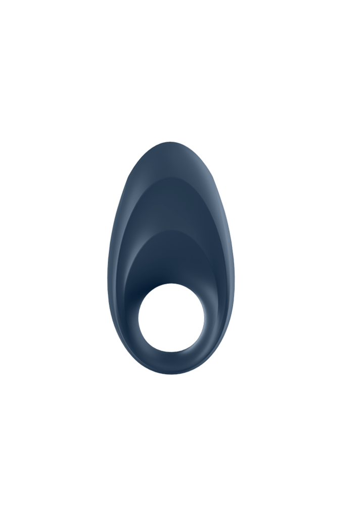 Satisfyer - Mighty One Bluetooth Cock Ring - Navy - Stag Shop