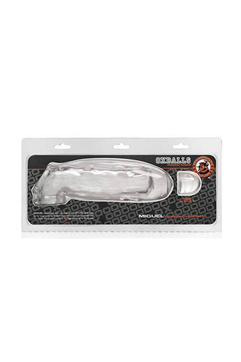 Oxballs - Miguel Adjustable Uncut Cocksheath - Clear - Stag Shop
