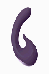Shots Toys - VIVE - Miki - Pulse Wave & Flickering G-Spot Vibrator - Purple - Stag Shop
