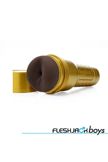 Fleshjack - Boys - Milan Christopher King: Custom Gold Masturbator - Stag Shop