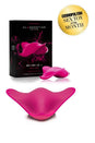 Clandestine - Luxury Rechargeable MIMIC Lay-On Vibrator - Magenta - Stag Shop