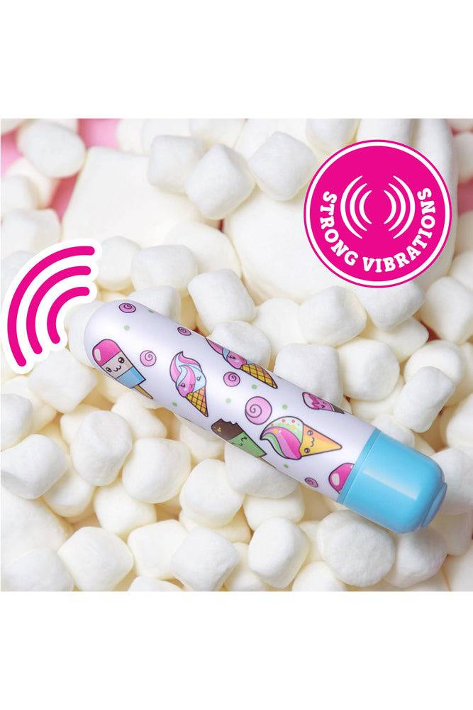 Blush Novelties - Sweets - Mini Sweet Cream Bullet Vibrator - Blue - Stag Shop