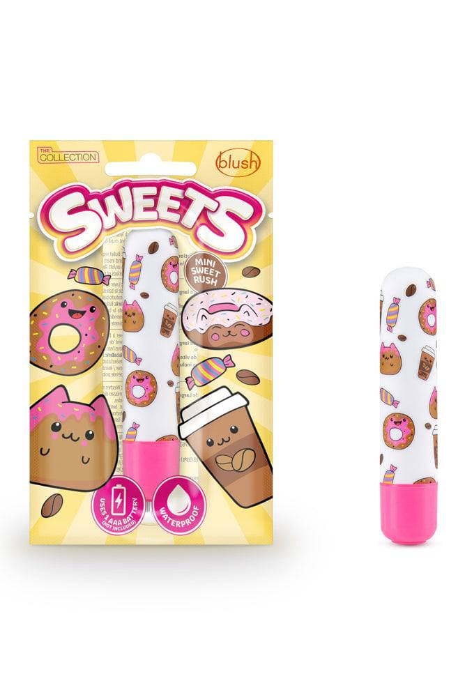 Blush Novelties - Sweets - Mini Sweet Rush Bullet Vibrator - Pink - Stag Shop