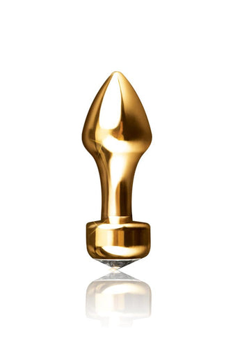 Pipedream - Fetish Fantasy Gold - Mini Luv Butt Plug - Gold - Stag Shop