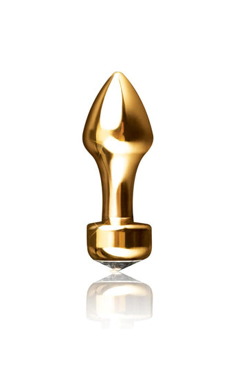 Pipedream - Fetish Fantasy Gold - Mini Luv Butt Plug - Gold - Stag Shop
