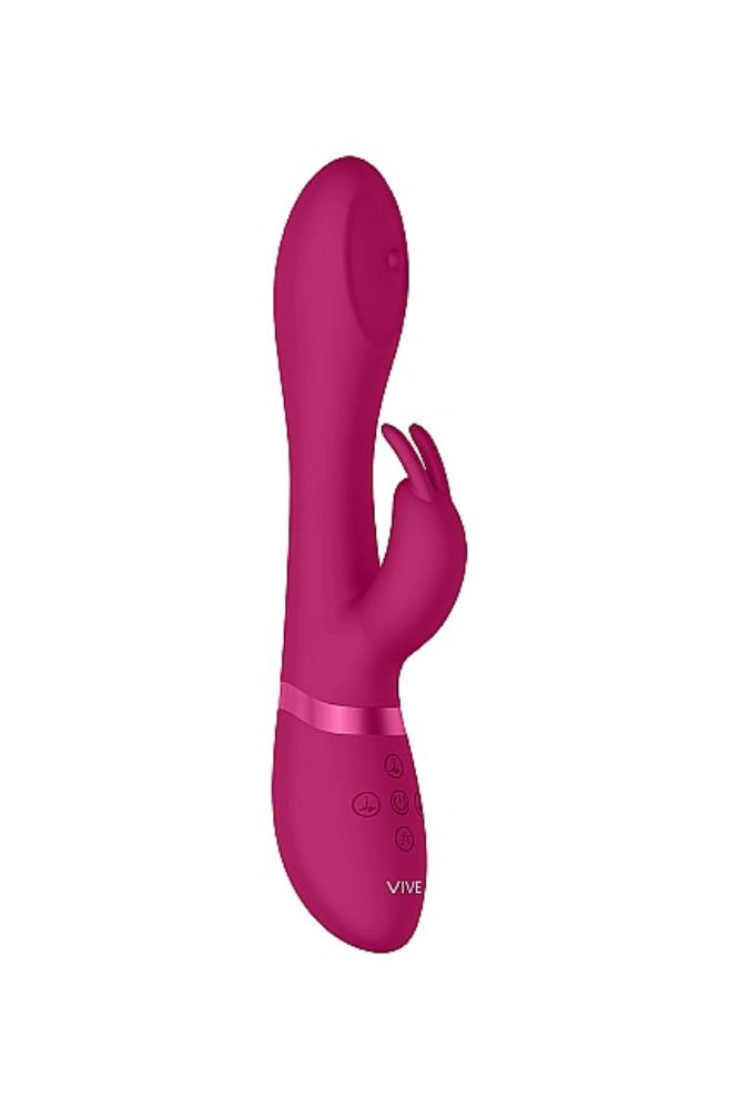 Shots Toys - VIVE - Mira  Spinning G-Spot Rabbit - Pink - Stag Shop
