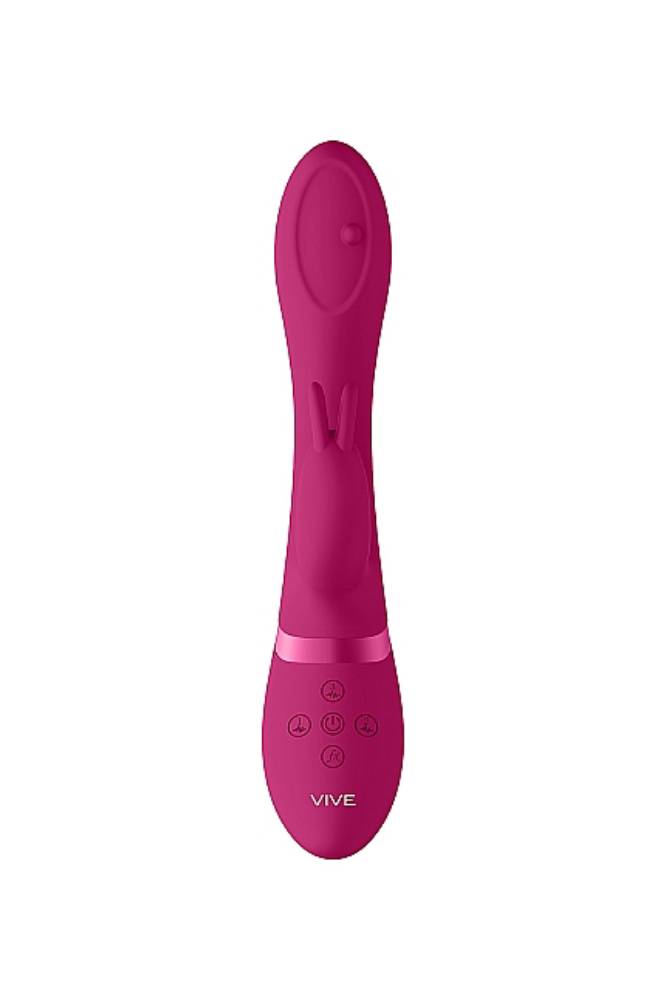 Shots Toys - VIVE - Mira  Spinning G-Spot Rabbit - Pink - Stag Shop