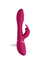 Shots Toys - VIVE - Mira  Spinning G-Spot Rabbit - Pink - Stag Shop