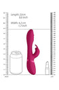 Shots Toys - VIVE - Mira  Spinning G-Spot Rabbit - Pink - Stag Shop