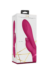 Shots Toys - VIVE - Mira  Spinning G-Spot Rabbit - Pink - Stag Shop