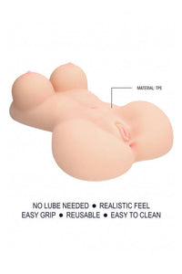 Thumbnail for SLT by Shots Toys - Self Lubricating Missionary Life Size Masturbator - Stag Shop