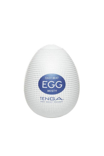 Tenga - Egg - Misty Textured Egg Masturbator - Stag Shop