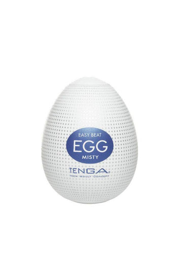 Tenga - Egg - Misty Textured Egg Masturbator - Stag Shop