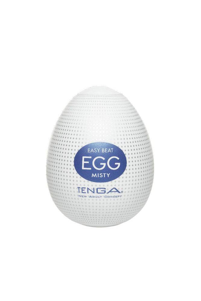 Tenga - Egg - Misty Textured Egg Masturbator - Stag Shop