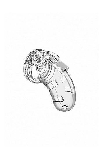 ManCage by Shots Toys - Model 01 Cock Cage - 3.5 Inch - Clear - Stag Shop