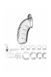 ManCage by Shots Toys - Model 04 Cock Cage - 4.5 Inch - Clear - Stag Shop