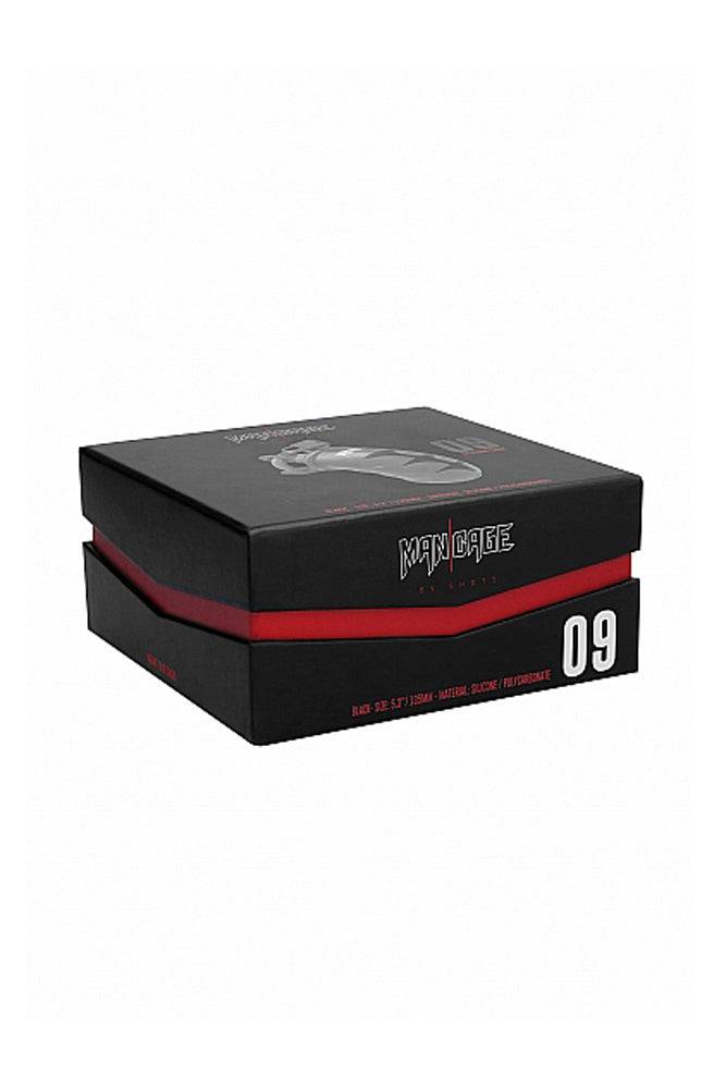 ManCage by Shots Toys - Model 09 Silicone Cock Cage - 5.3 Inches - Black - Stag Shop