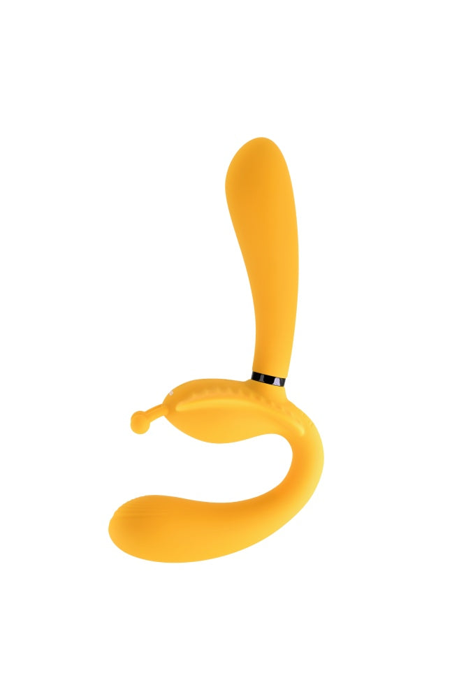 Evolved - The Monarch Wearable Vibrator with Removeable Shaft - Yellow - Stag Shop