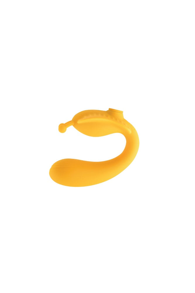Evolved - The Monarch Wearable Vibrator with Removeable Shaft - Yellow - Stag Shop