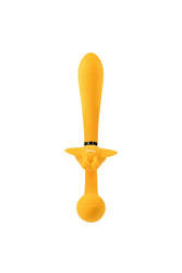 Evolved - The Monarch Wearable Vibrator with Removeable Shaft - Yellow - Stag Shop
