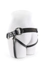 Sportsheets - Montero -  Unisex Adjustable Strap On Harness - Black/Silver - Stag Shop