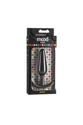 Doc Johnson - Mood - Naughty 1 Silicone Butt Plug - Black - Assorted Sizes - Stag Shop